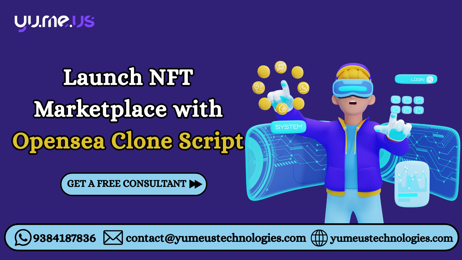 Launch NFT Marketplace with Opensea Clone Script